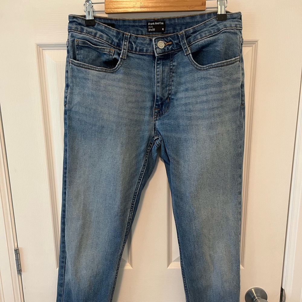Men’s Frank and Oak Jeans -31” by 32”-Dylan slim fit